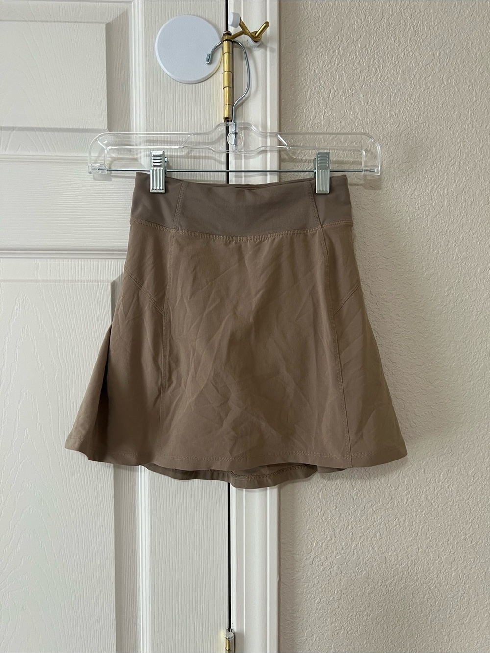 Athleta Girl School Day Skort XS / 6 Taupe